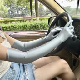 53cm Classic Women Spandex Stretch Long Gloves Drive Sun Protection Etiquette Opera Evening Party Prom Cosplay Costume Gloves
