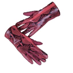 Women Bow Plush Wrist Cotton Touch Screen Driving Glove Winter Cashmere Thicken Full Finger Sport Cycling Warm Mitten H84