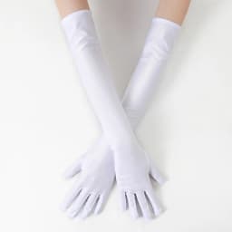 Sexy Classic Adult Black Spandex Opera Elbow Stretch Finger Long Gloves Women 1920s Flapper Costume Dinner Gloves Accessories