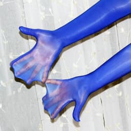 Sexy Glossy Thin Transparent Long Gloves Seamless Stockings High Elastic Solid Women Men Erotic Items Lace Oil Mittens