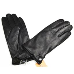 Goatskin Deerskin Gloves Men's Leather New Thin Fleece Lining Winter Warmth and Thickening Outdoor Motorcycle Riding and Driving