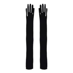 Long Gloves Women Full Finger Sunscreen Gloves Stretchy Mesh See Through Sheer Mittens Anti-UV Driving Hiking Outdoor Gloves
