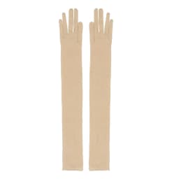 Long Gloves Women Full Finger Sunscreen Gloves Stretchy Mesh See Through Sheer Mittens Anti-UV Driving Hiking Outdoor Gloves