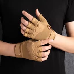 Unisex Half Finger Cycling Training Gloves Non-Slip Wear-Resistant Tactical Fitness Sports Outdoor Gloves for Men And Women