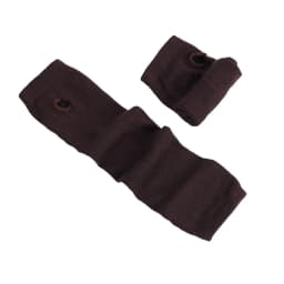 Unisex Long Fingerless Gloves Gloves Arm Cover Striped Knitting Wrist Sleeves Arm Warmer Sleeve Knitted Gloves Womens Fingerless
