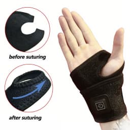 Heating Wrist Protector Sports Protection Breathable Support Sleeve Hand Joint Brace Tool Heat Health Care Device