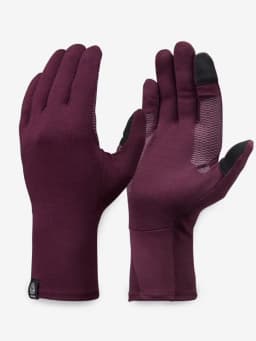 Men's Women's Merino Wool Gloves Outdoor Hiking Touchscreen-Compatible Warm Quick-Dry Climbing Cycling Gloves