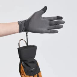 Men's Women's Merino Wool Gloves Outdoor Hiking Touchscreen-Compatible Warm Quick-Dry Climbing Cycling Gloves