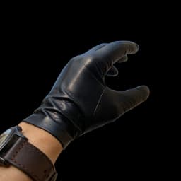 Highshine Luxury Men's Thin Soft Leather Gloves Touch Screen Compatible Tightfit Winter Warm Driving Gloves Elegant Fashion