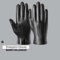 2023 New Sheepskin Gloves for Men Genuine Leather Touch Screen Male's Mittens Winter Warm Full Finger Handschuhe Driving Riding