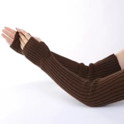 Women Knitted Arm Warmers Long Fingerless Gloves Winter Gothic Lolita Arm Sleeve Solid Glove Classic Half Finger Soft Mitten