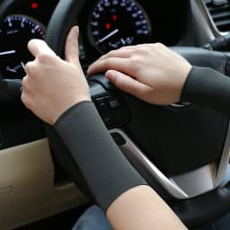 Ice Silk Sports Fitness Wrist Brace Men's Thin Wrist Guard Elastic Short Women's Scar Tattoo Cuff Fake Sleeve Play Basketball