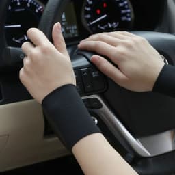 Ice Silk Sports Fitness Wrist Brace Men's Thin Wrist Guard Elastic Short Women's Scar Tattoo Cuff Fake Sleeve Play Basketball