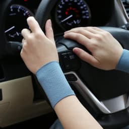 Ice Silk Sports Fitness Wrist Brace Men's Thin Wrist Guard Elastic Short Women's Scar Tattoo Cuff Fake Sleeve Play Basketball