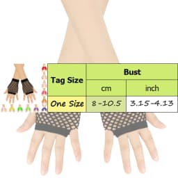1 Pair Women Short Fishnet Net Gloves Fingerless Mesh Gloves Punk Rock Fancy Night Club Party Arm Warmer Gloves Sexy Gloves Hot