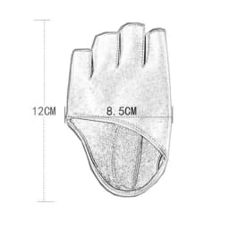 Pu Leather Fingerless Glove For Goth Punk Rock Lolita Harajuku Stage Performance Party Women Lolita Cosplay Half Finger Gloves