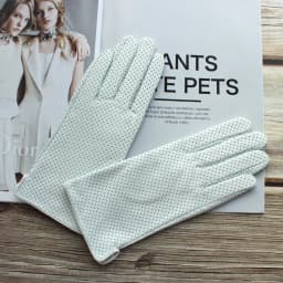 New Women's Fashionable Sheepskin Gloves Color Mesh Breathable Fashion Short Genuine Leather Gloves