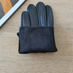 Men's Thin Sheepskin Leather Gloves Summer Outdoor Sunscreen for Cycling And Driving