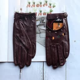 Summer Driving All Finger Leather Gloves Women's Sheepskin Unlined Fashion Hollow Out Style Outdoor Motorcycle Riding