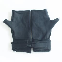 Rough Selvedge Design Vintage Punk Fingerless Gloves Man Woman Techwear Style Looped Fabric Pure Cotton Gloves Black Coffe Gray