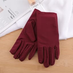 Women Sunscreen Short Drive Cycling Cover Up Scars Spandex Solid Etiquette Gloves Multicolor Breathable Thin Elasticity Soft