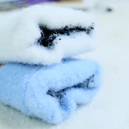 Winter Warm Woolen Gloves for 4-10 Years Old Cute Cartoon Cat Fingers Children's Color Block Gloves