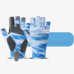 Fishing Gloves Half Finger Anti-slip Quick-drying Sun Protection Breathable Profession Summer Outdoor Fishing