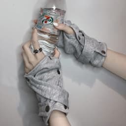 Gothic Steampunk Half-finger Gloves Ladies Y2K Harajuku Style Super Cool Mitts Hip Hop Gloves for Party