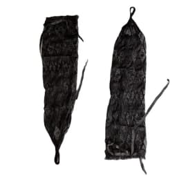 Sexy Summer Female Hook Finger Sunscreen Long Lace Sleeve Mitten Women Driving Diamond Mesh Sun Anti-UV Black Silk Sex Glove