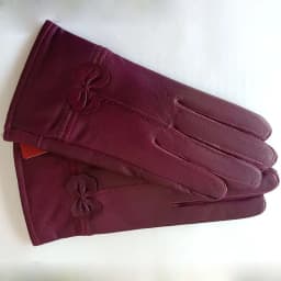 Women Genuine Leather Winter Warm Glove Ladies Real Sheep Leather Gloves Girls Driving Fashion Female Luxury Wool lined Gloves