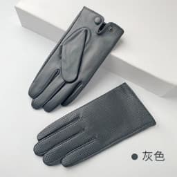 2023 Men's Genuine Leather Gloves Sheepskin Fashion Driving Riding Gloves Hollow Breathable Thin Mitten For Male