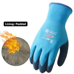 Unisex Thermal Work Gloves -30 Cold-Proof Windproof Anti-freeze Low Temperature Outdoor Sports Running Gloves for Cold Storage