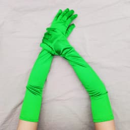 Women 55CM Long Ceremonial Gloves Stretch Satin Retro Party Prom Cosplay Ladies Bridal Wedding Dress Fashion Accessories T139