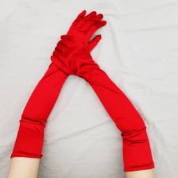 Women 55CM Long Ceremonial Gloves Stretch Satin Retro Party Prom Cosplay Ladies Bridal Wedding Dress Fashion Accessories T139