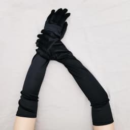Women 55CM Long Ceremonial Gloves Stretch Satin Retro Party Prom Cosplay Ladies Bridal Wedding Dress Fashion Accessories T139