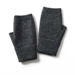 Winter Women 100% Cashmere Mitts 15cm Knitted Fingerless Gloves Y2k Thermal Gloves Semi Finger Lengthen Mittens Arm Warmers