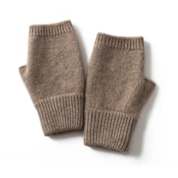 Winter Women 100% Cashmere Mitts 15cm Knitted Fingerless Gloves Y2k Thermal Gloves Semi Finger Lengthen Mittens Arm Warmers