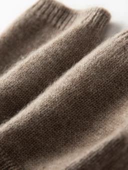 Winter Women 100% Cashmere Mitts 15cm Knitted Fingerless Gloves Y2k Thermal Gloves Semi Finger Lengthen Mittens Arm Warmers