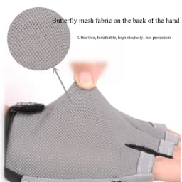 Women Cycling Bicycle Gloves Half Finger Gym Gloves Men Mitten Breathable Anti-slip Glove Fitness Sport Training Gloves