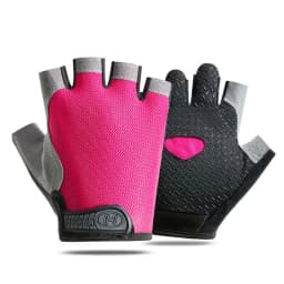 Women Cycling Bicycle Gloves Half Finger Gym Gloves Men Mitten Breathable Anti-slip Glove Fitness Sport Training Gloves