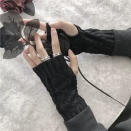 NEW Women Hand Warmer Winter Gloves Fashion Knitting Faux Wool Mitten Warm Fingerless Glove Gants Femme Women Gloves