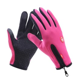 Winter Warm Touchscreen Men's Gloves Sports Fishing Water-Repellent Ski Army Bike Snowboard Skis Skid Zipper Ladies Gloves