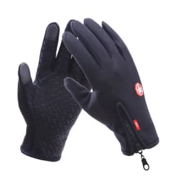 Winter Warm Touchscreen Men's Gloves Sports Fishing Water-Repellent Ski Army Bike Snowboard Skis Skid Zipper Ladies Gloves