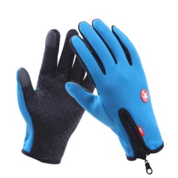 Winter Warm Touchscreen Men's Gloves Sports Fishing Water-Repellent Ski Army Bike Snowboard Skis Skid Zipper Ladies Gloves
