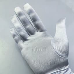 Sexy Prom Party Dress Satin Gloves Elastic Mercerized Pearl Satin Black White Extra Long Women Dinner Clothing Accessories