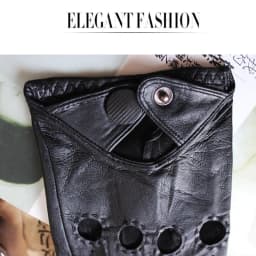 Men's Full Finger Sheepskin Leather Gloves for Spring And Autumn Thin Unlined Outdoor Motorcycle Riding And Driving Gloves