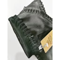 Women's Half Finger Leather Gloves Fashion Four Seasons Driving Wrinkle Style Sheepskin Gloves Outdoor Sports Cycling Anti Slip