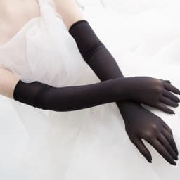 Sexy Lace Thin Smooth Sheer Seamless Long Gloves Women Breathable High Elasticity Stockings Mittens Summer Sun Protection T248