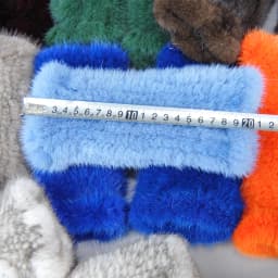 Lady Winter Real Mink Fur Gloves Hand Knitted Real Mink Fur Fingerless Gloves Women Warm Strong Elastic Real Mink Fur Mittens