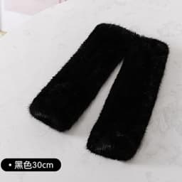 New Women 100% Real Genuine Knitted Mink Fur Mittens Winter Warm Lady Real Fur Fingerless Gloves Handmade Knit Mink Fur Mitten